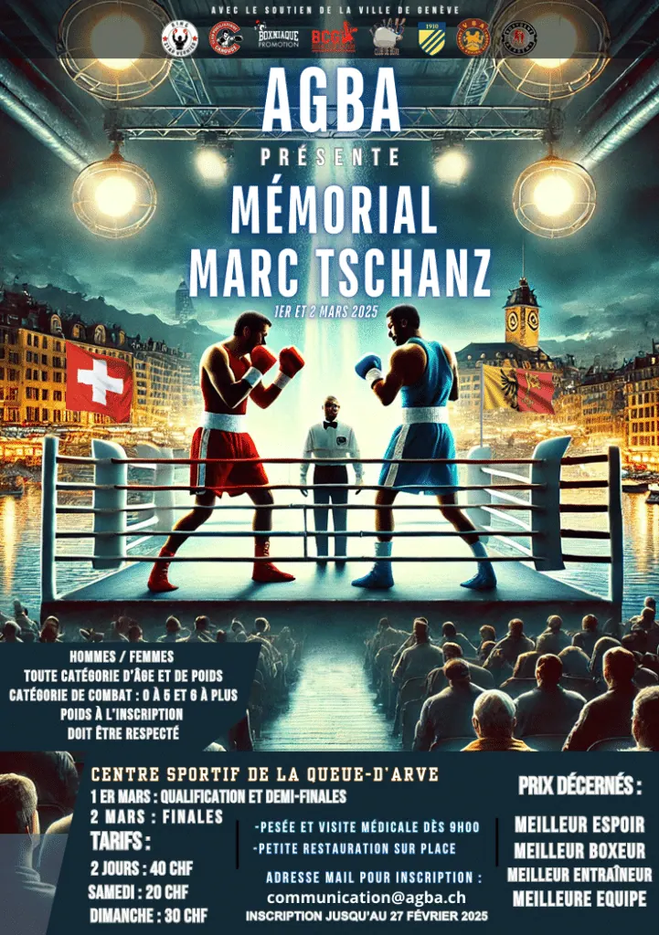 AgbA présente Memorial Marc Tschanz